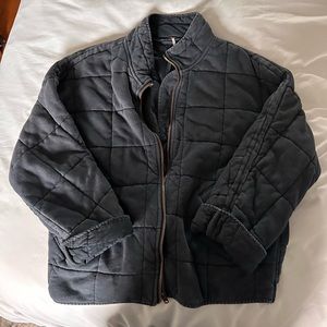 Free People Dolman Quilted Knit Jacket